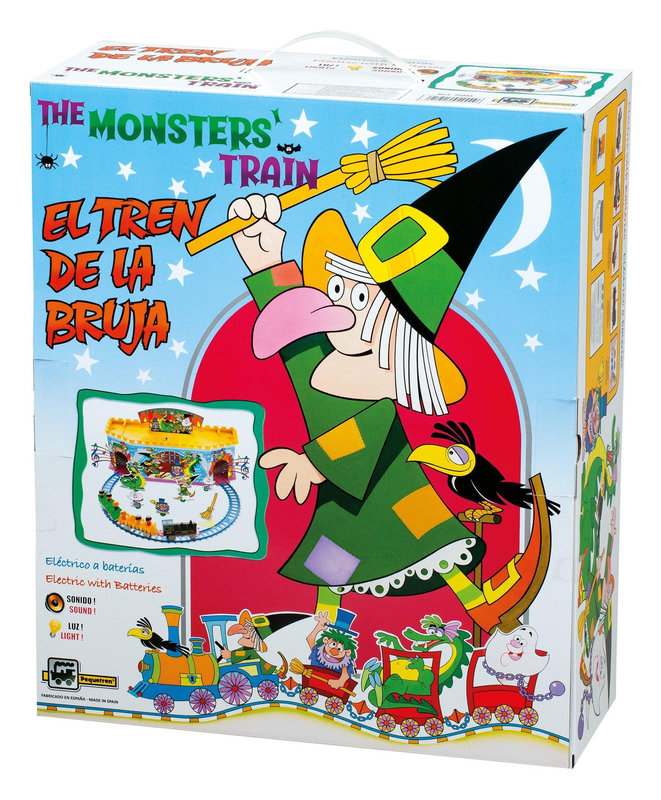 Pequetren 2000 the monsters train playset image number null