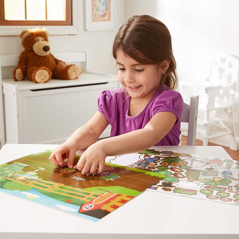 Melissa & doug reusable sticker pad bundle (3 books), , medium-null