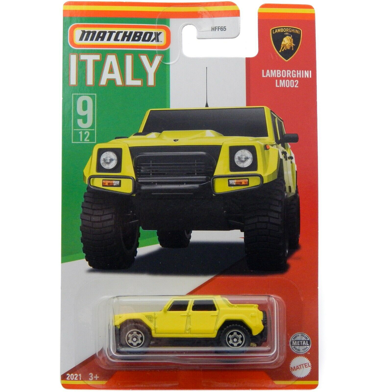 Matchbox | stars of italy | lamborghini lm002 | 9/12 | hff65, , medium-null