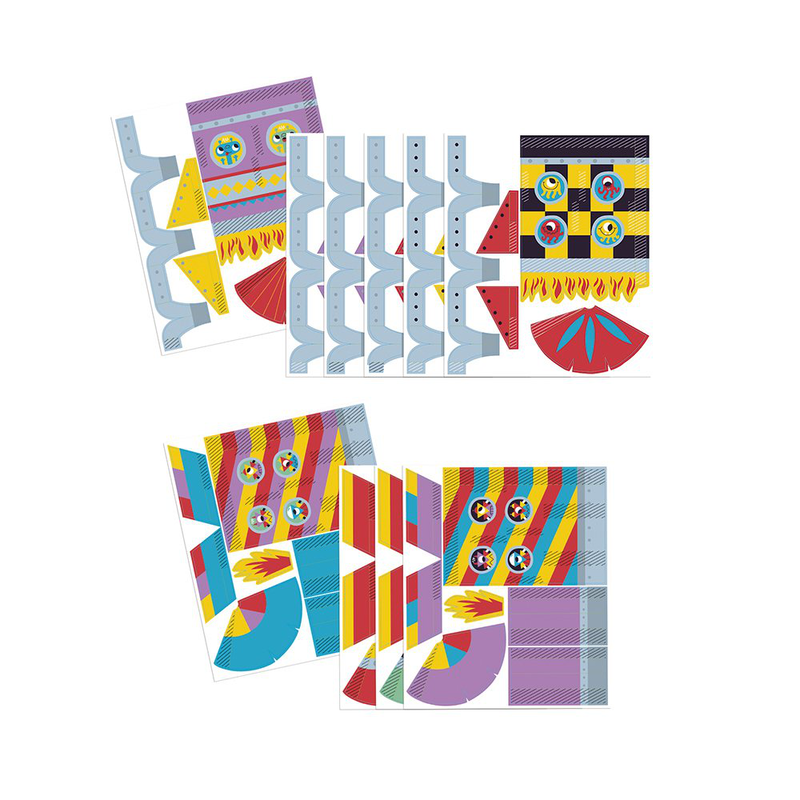Product image: 10 paper rockets to make, , medium-null