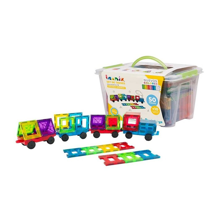 Product image: Mx magnetic construction train 50pcs, , medium-null