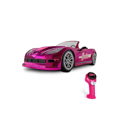 Barbie r/c dream car 2.4GHz chromed pink, , medium