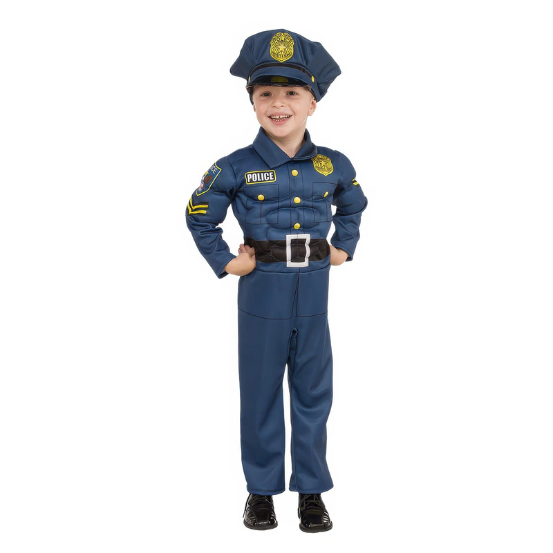 Product image: Super police kids fancy dress costume - size medium, , medium-null