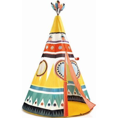 Teepee tent-hut