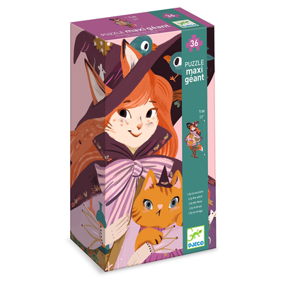 Floor puzzle lily the witch - 36 pcs, , medium