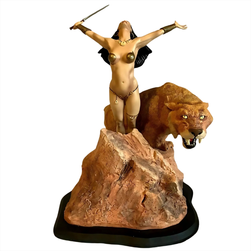 Frazettas sun goddess statue, , medium-null
