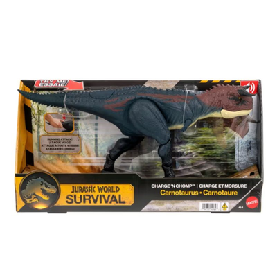 Jurassic world charge n chomp carnotaurus running roaring dinosaur jkg85, , medium