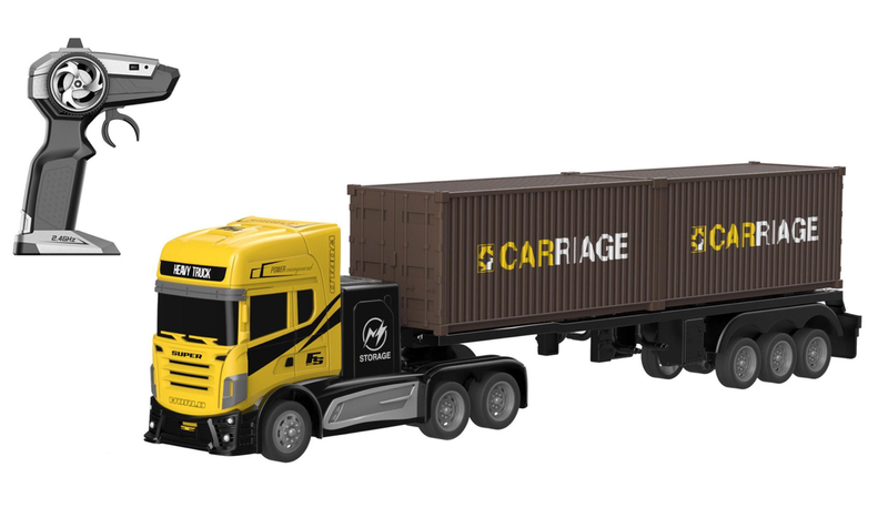 Remote controlled cargo rc transport truck, , medium image number null