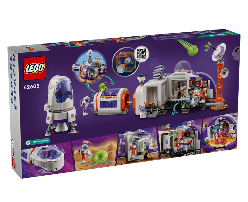 Lego friends 42605 mars space base and rocket, , medium-null