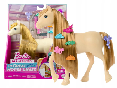 Barbie mysteries the great horse chase pony hxj29 3y+