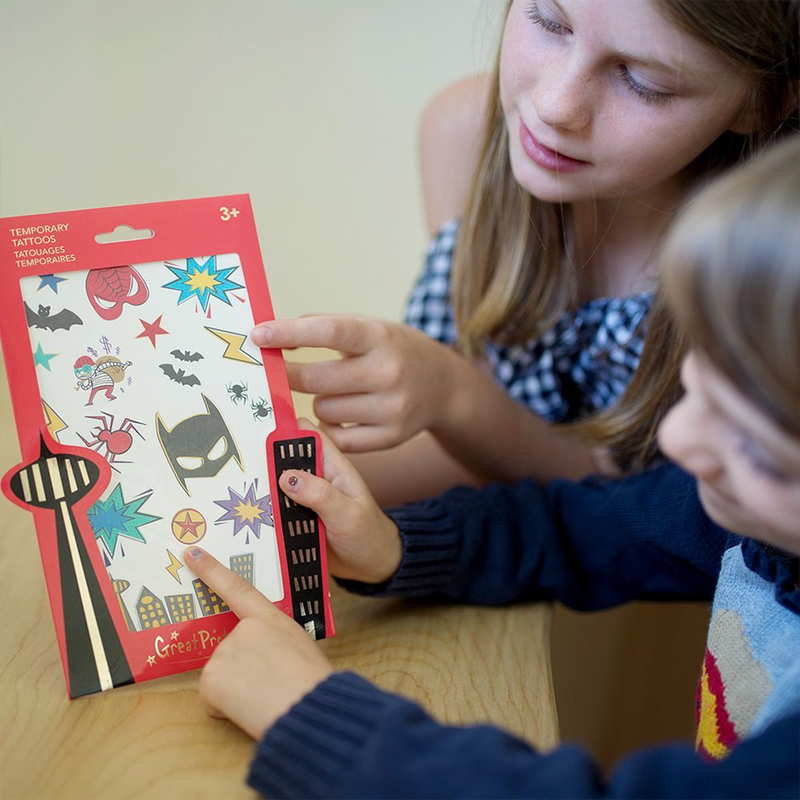 Superheroes tattoos, , medium-null