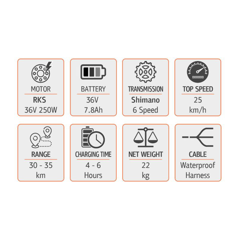Electric bike w6 rks, , medium-null