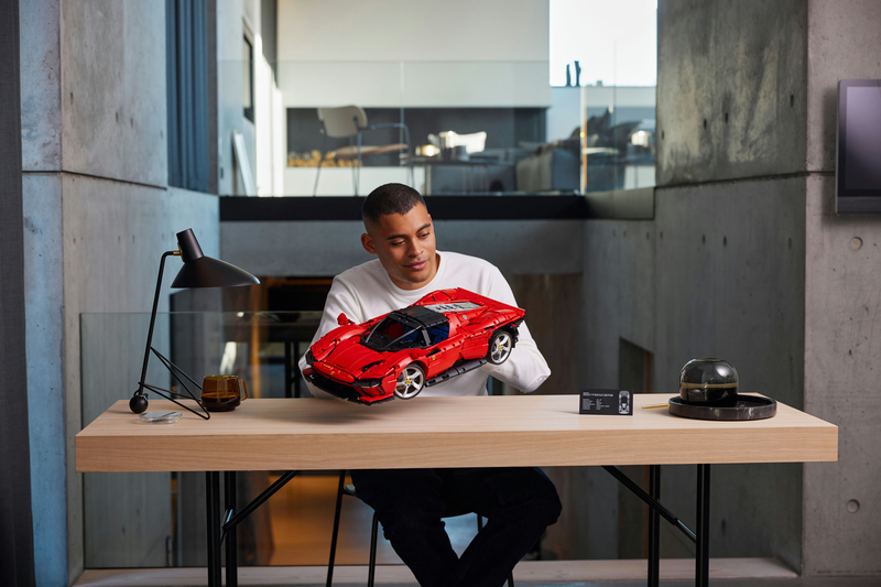 Lego technic ferrari daytona sp3 42143 for ages 18+ 3778pcs, , medium-null