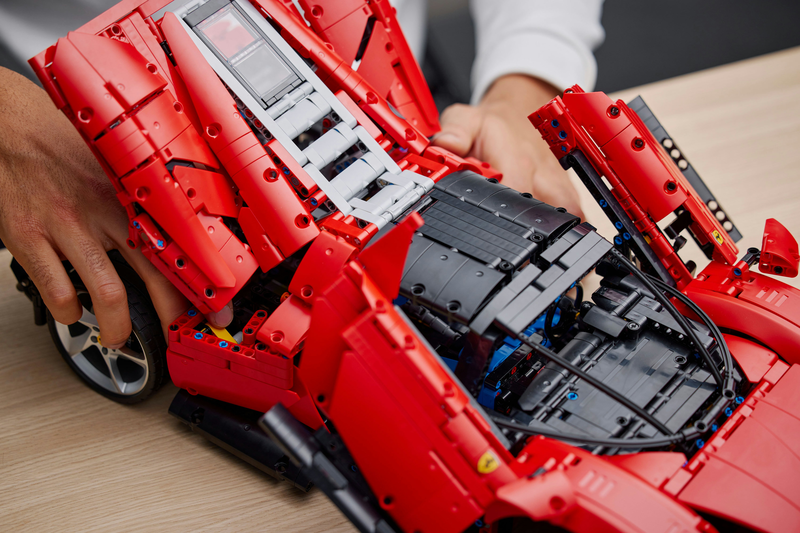 Lego technic ferrari daytona sp3 42143 for ages 18+ 3778pcs, , medium-null