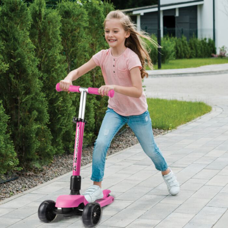 As shoko scooter x-speed led light 3wheel fuchsia 5y++, , medium image number null