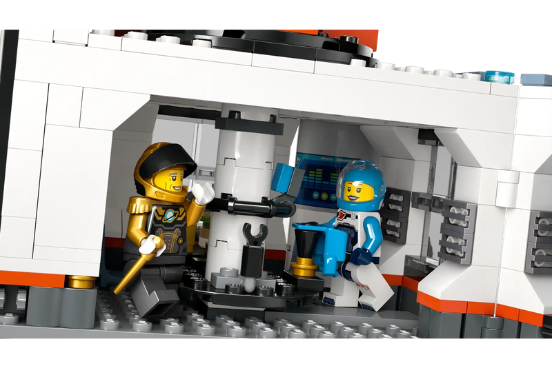 Lego city 60434 space base and rocket launchpad, , medium image number null