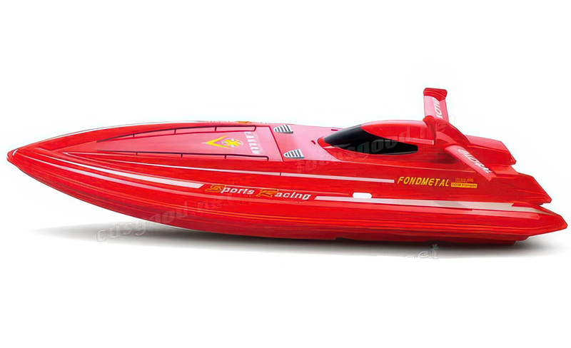 Fierce super large size remote controlled racing speedboat 80cm image number null