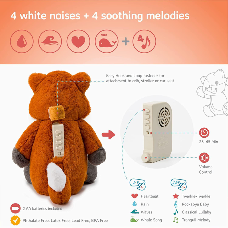 Cloud b sound machine - frankie the fox image number null