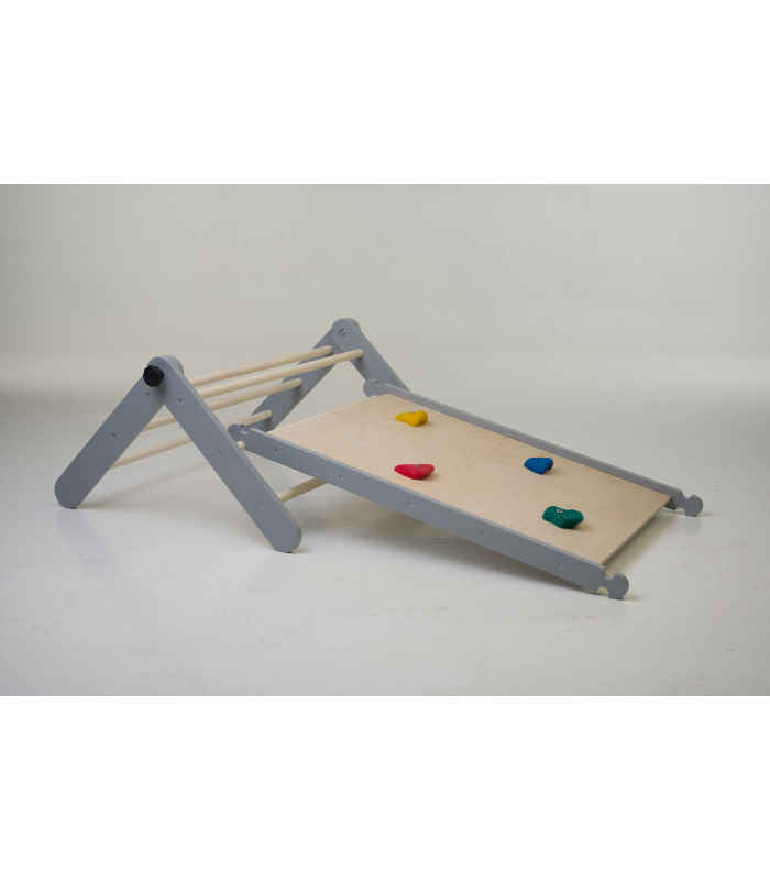 Montessori pikler triangle - 2 sections plus ramp-null