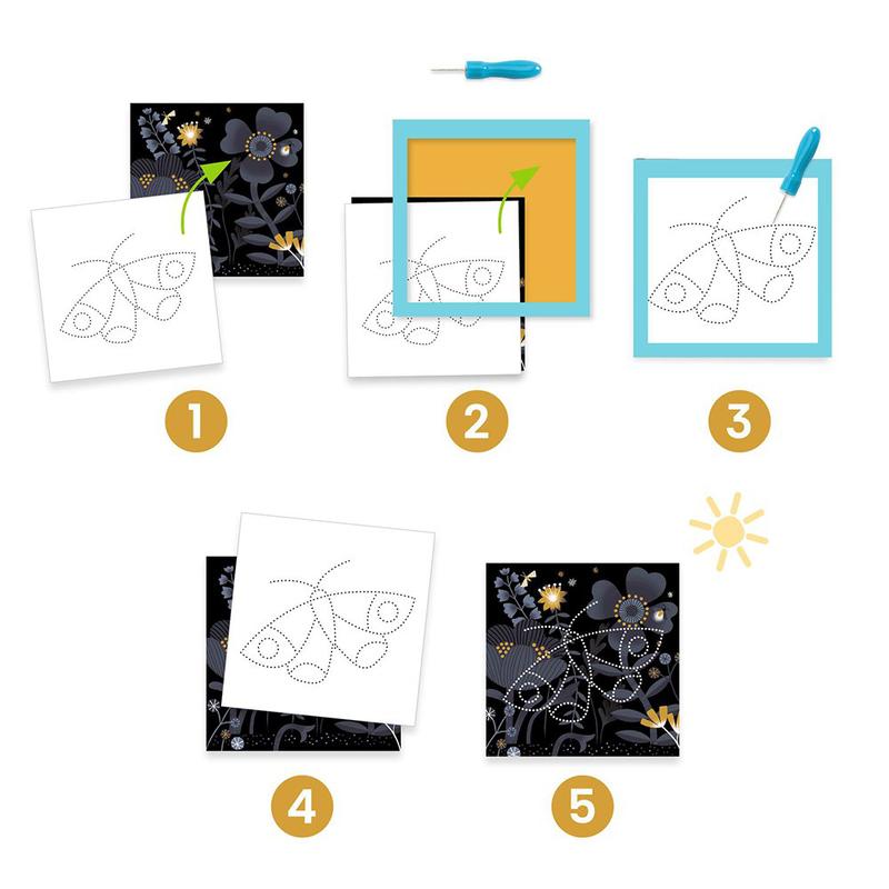 Hole punching create images, , medium image number null