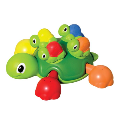 Tomy toomies toddler bath toy turtle tots 12m+