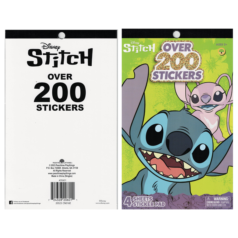 Disney stitch sticker booklet: unleash over 200 ways to share the mischief and fun!, , medium-null