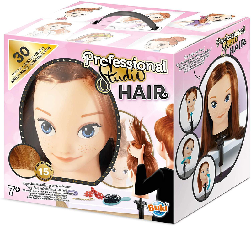 Buki france professional studio hair styling head image number null