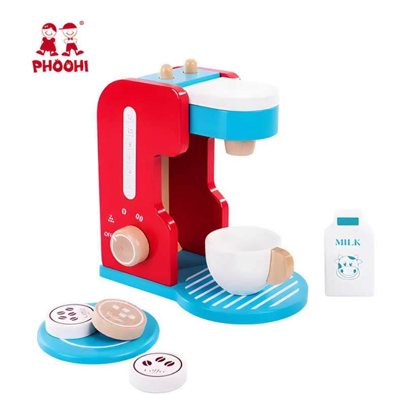 Ξύλινο παιχνίδι – coffee maker set, , medium image number null