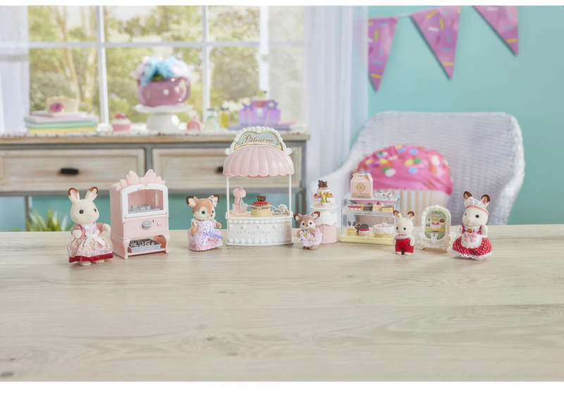Product image: Sylvanian families village cake shop starter set, , medium-null