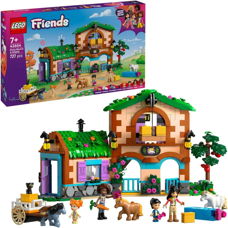 Product image: Lego 42654 pony ranch & stable, , medium-null
