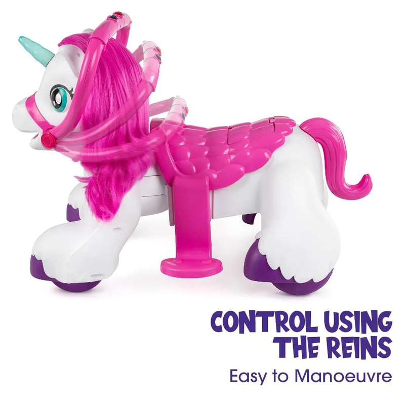 Product image: Xootz unicorn electric ride-on unicorn toy, , medium-null