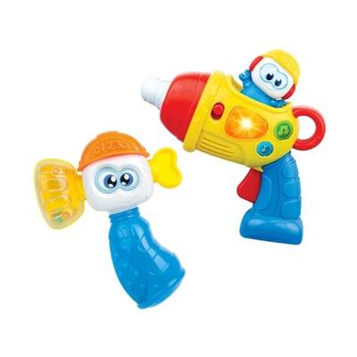 Winfun robot drill & hammer set, διαδραστικό σετ εργαλείων για μωρά, , medium