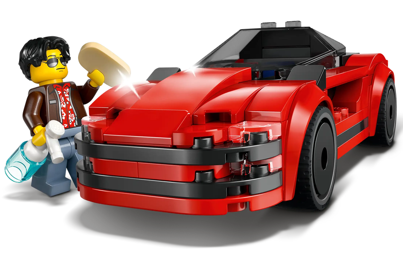 Lego city 60448 red sports car, , medium-null