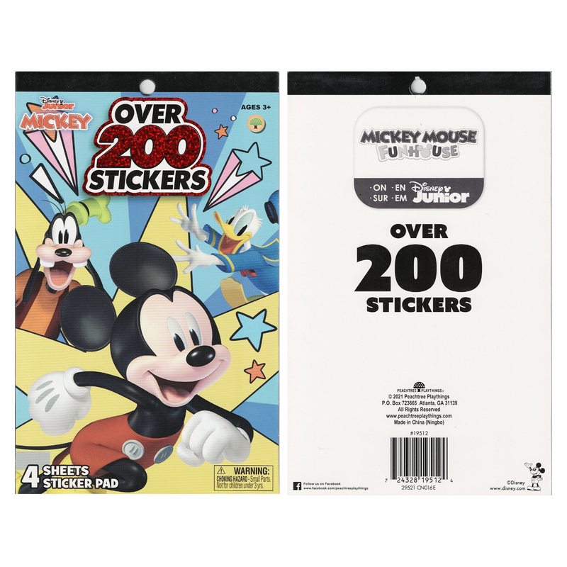Disney mickey sticker booklet: celebrate the magic with over 200 stickers!, , medium-null
