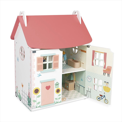 Dollhouse with family, , medium