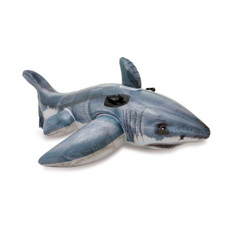 Ride on 68x42'' great wite shark, , medium-null