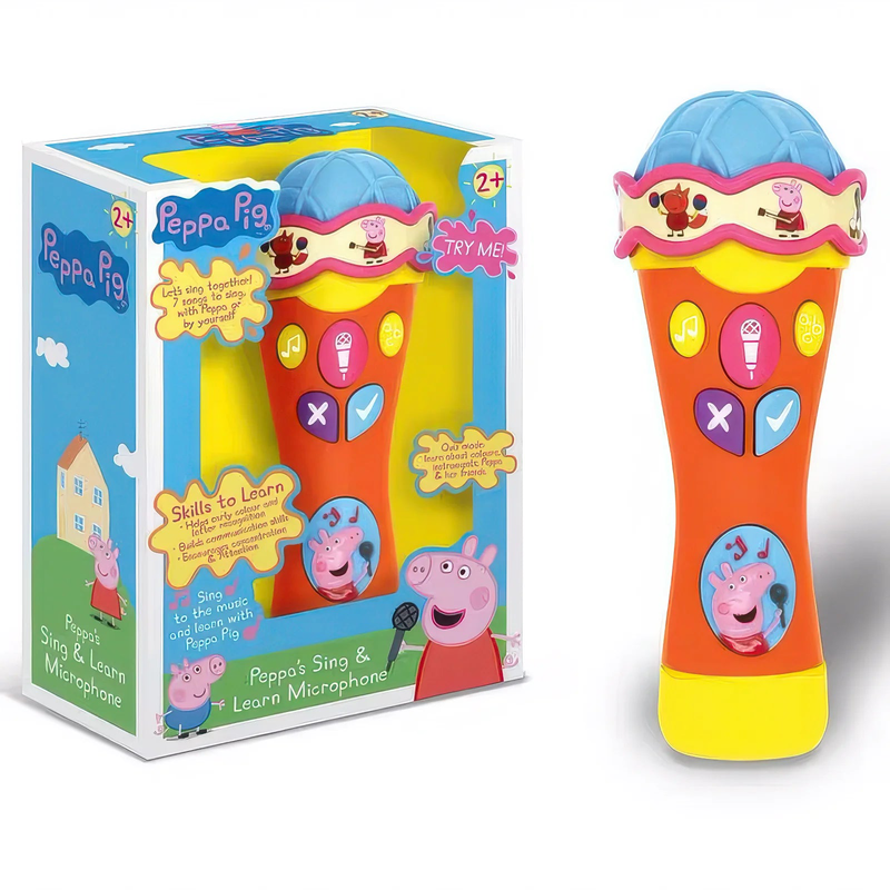 Product image: Peppa pig's sing & learn microphone, , medium-null