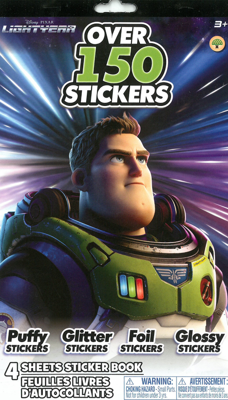 Product image: Pixar lightyear sticker book (4 sheets 150+ stickers), , medium-null