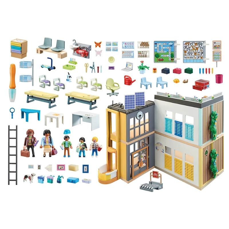 Playmobil 71327 city life - large school, , medium-null