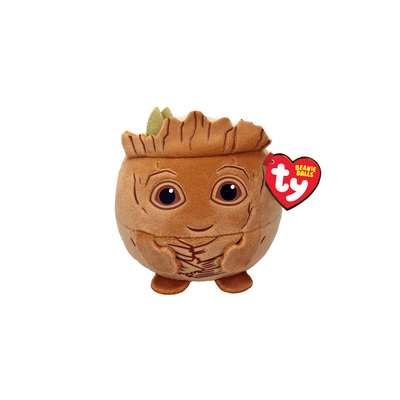 Ty beanie balls groot plush brown, , medium