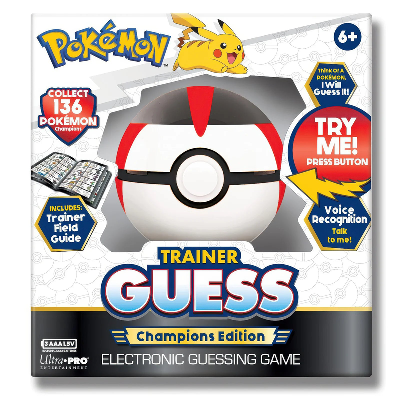 Pokemon trainer guess champion pokemon toy, , medium image number null