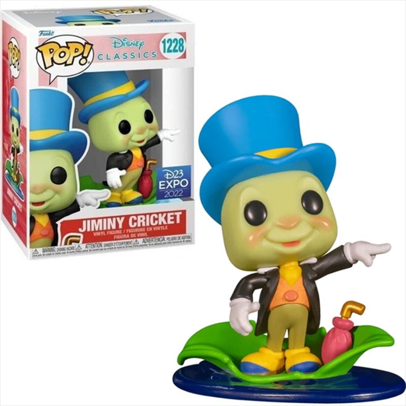 Product image: Funko pop! Disney: pinocchio - jiminy cricket special edition #1228 vinyl figure, , medium-null