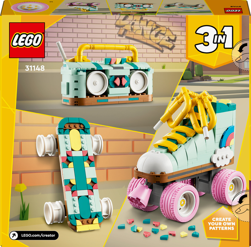 Lego creator retro roller skate 31148 &gamma;&iota;&alpha; &eta;&lambda;&iota;&kappa;ί&epsilon;&sigmaf; 8+ 342&tau;&mu;&chi;, , medium-null