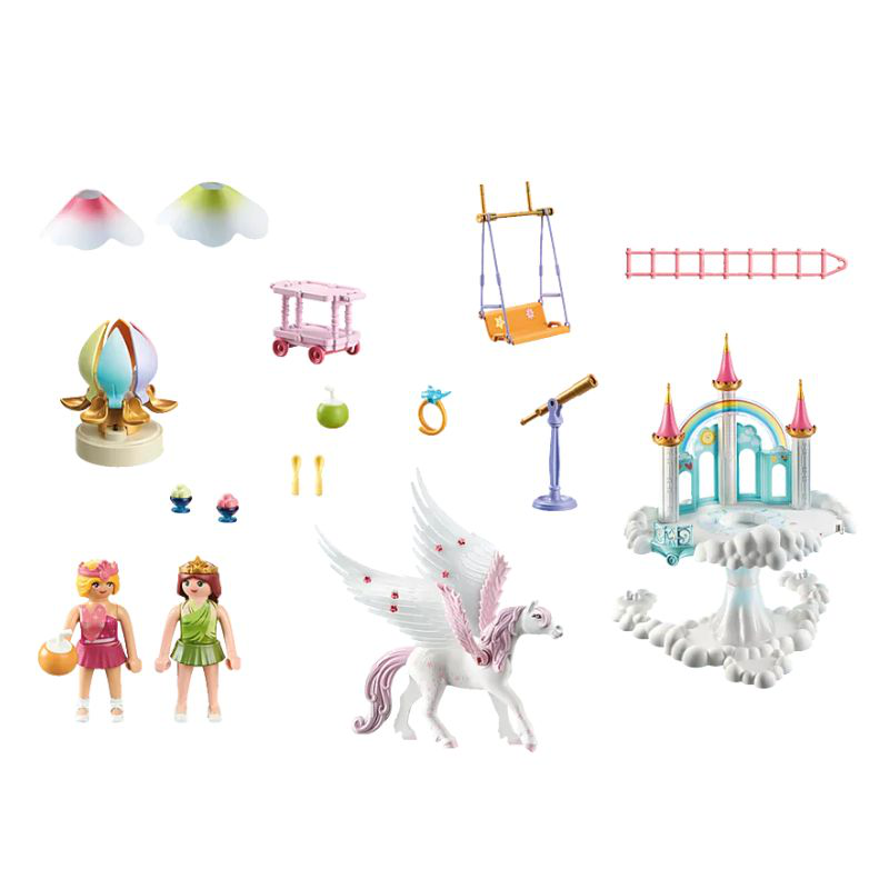 Product image: Playmobil 71359 princess magic - rainbow castle in the clouds, , medium-null