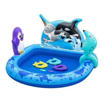 Polar pals play center & pool, , medium