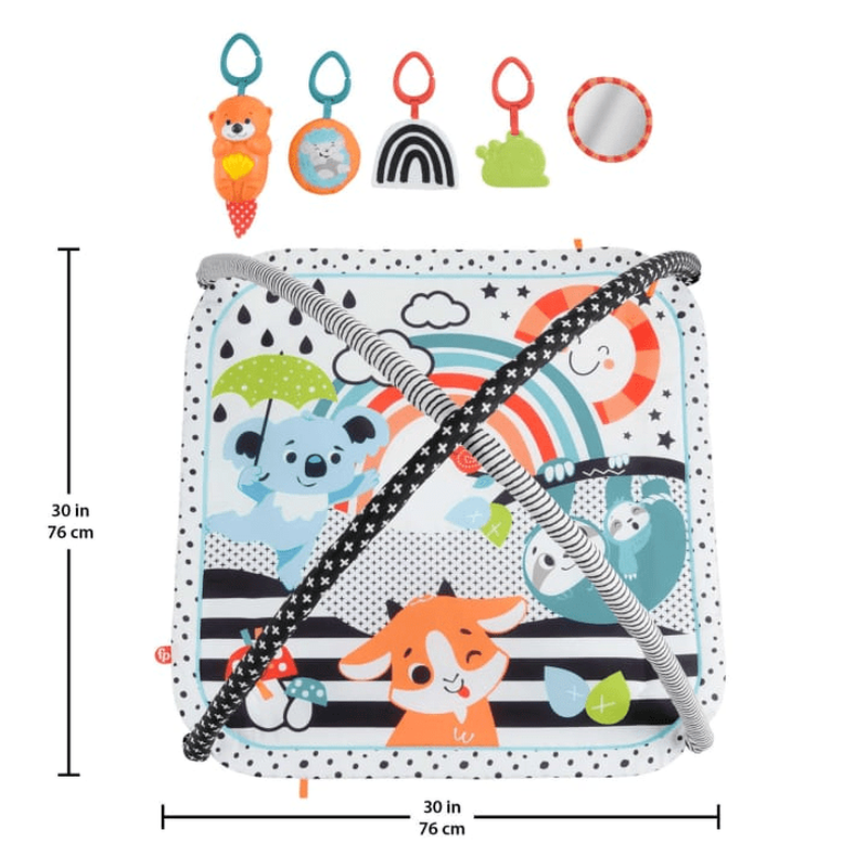 Fisher price 3-in-1 music, glow and grow gym, , medium-null