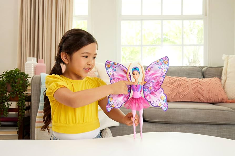 Barbie dance and flutter interactive butterfly doll, , medium-null