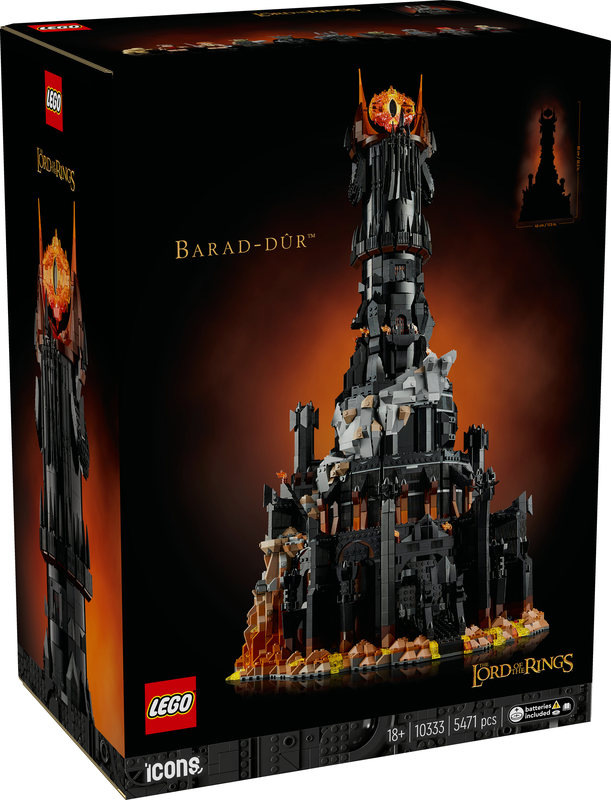 Lego icons the lord of the rings: barad-d&ucirc;r 10333 &gamma;&iota;&alpha; &eta;&lambda;&iota;&kappa;ί&epsilon;&sigmaf; 18+ 5471&tau;&mu;&chi;, , medium-null