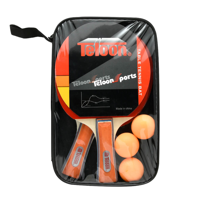 Table tennis set in a case - 2 rackets and 3 balls, , medium-null