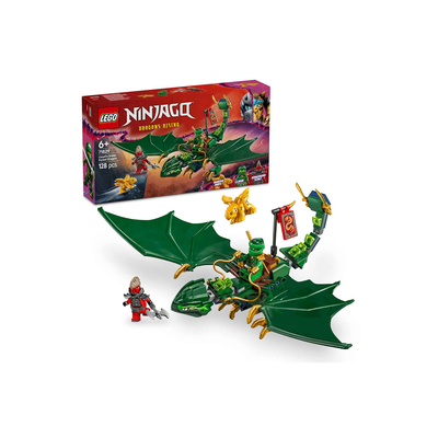 Lego ninjago lloyd's green forest dragon, , medium